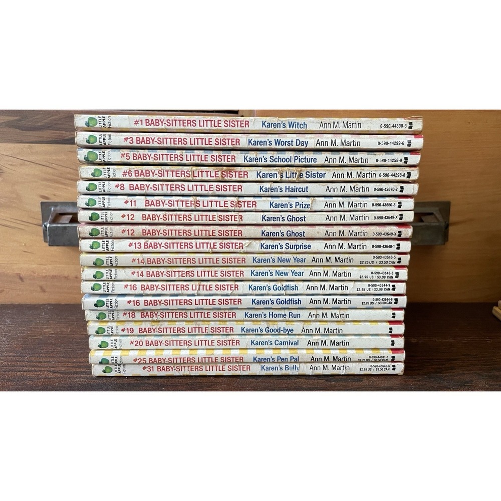 Baby-sitters Little Sister Book Series Lot of 18 Scholastic Books Ann M. Martin